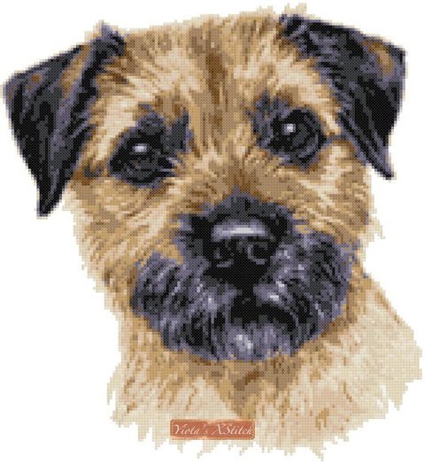 Terrier cross stitch kits