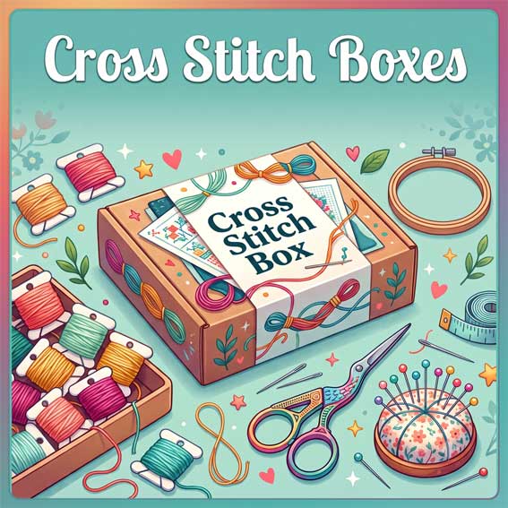 Cross Stitch Boxes