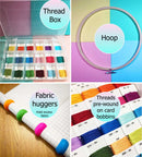 Moon baby (v2) modern cross stitch kit-2