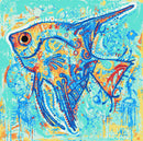 Abstract fish (v2) cross stitch kit-1