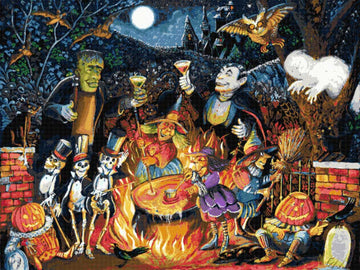 Adams family (v2) cross stitch kit