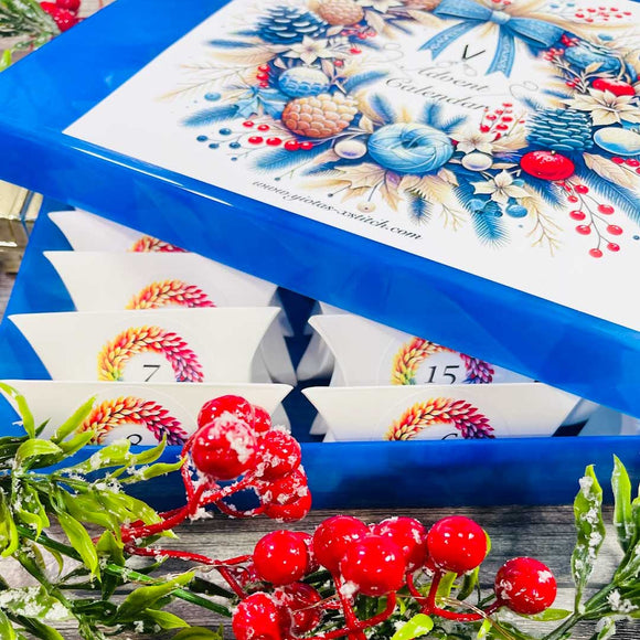 Cross stitch advent calendar box 2026