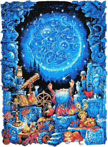 Astrologer No3 advanced cross stitch kit