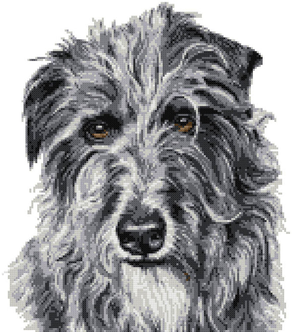 Deerhound (v2) Kreuzstich-Set