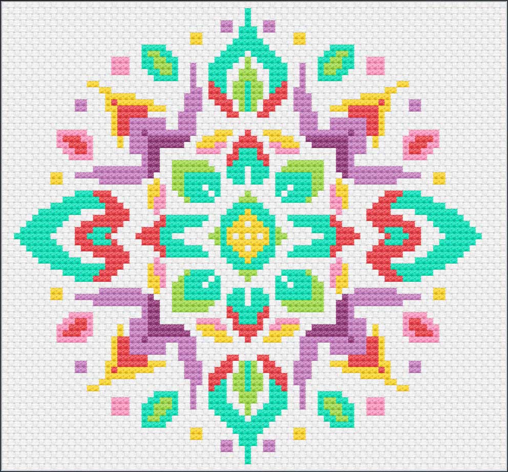 Cross stitch subscription box