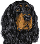 Gordon Setter Porträt Kreuzstich-Set-1