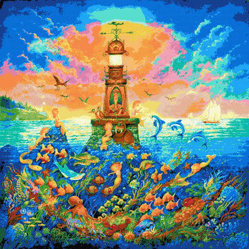 Underwater (v3) large cross stitch kit