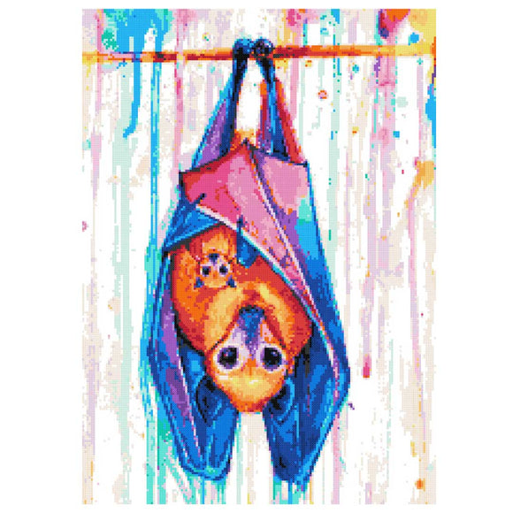 Buncha Bats (v2) Kreuzstich-Set