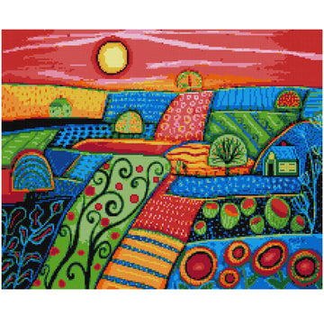 Boondocks (v2) modern cross stitch kit