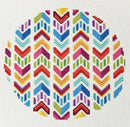 Chevron (v2) modern cross stitch kit-2