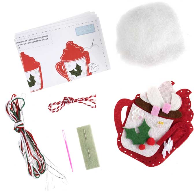 Kit de feutre pour chocolat chaud