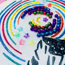 Northern lights embroidery bead kit-2