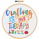 Modern cross stitch kit