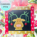 SOLD OUT - Cross stitch advent calendar box 2025-2