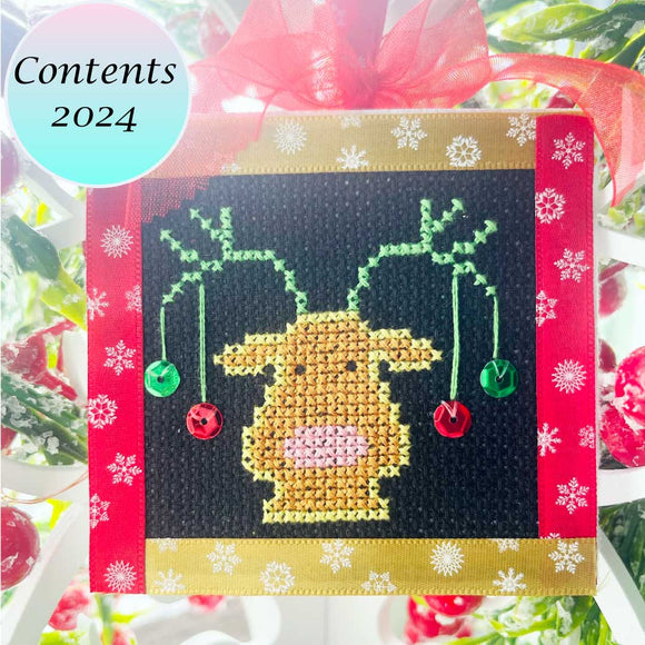 SOLD OUT - Cross stitch advent calendar box 2025