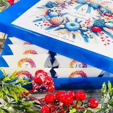 Cross stitch advent calendar box 2026