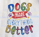 Kreuzstich-Set „Hunde machen alles besser“-2