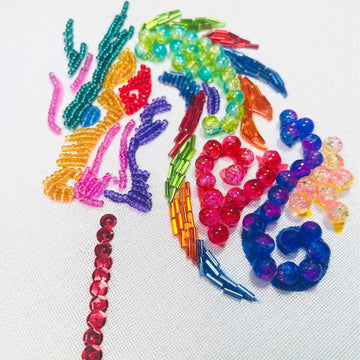 Dragon embroidery bead kit
