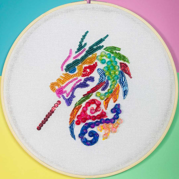 Dragon embroidery bead kit