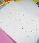 Grand cœur artisanal au point de croix SAL-7