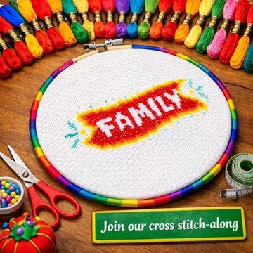 Crafts Herz großer Kreuzstich SAL