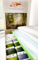 Forest clearing with stream (v2) full coverage cross stitch kit - 2