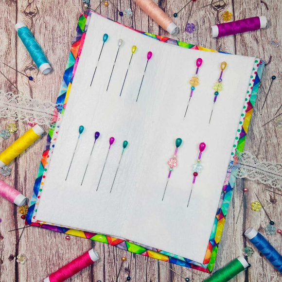 Artisan Fabric Stitching Wallet Geometric