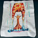 Gorgeous rain giraffe modern cross stitch kit-2