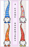 Gnome bookmarks modern cross stitch kit - 2