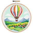 Heißluftballon-Kreuzstichset-1