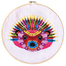 Mandala-Igel modernes Kreuzstich-Set-1