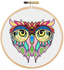 Mandala Owl No3 modernes Kreuzstich-Set-1