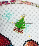 Weihnachtskugel-Sets, Kreuzstich-Sets, Ornamente-4