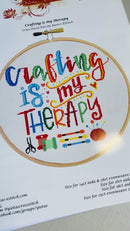 L'artisanat est mon kit de point de croix thérapeutique-3