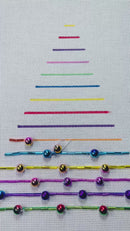 Christmas tree embroidery bead kit-3