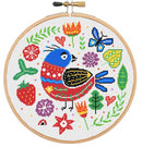 Kit de point de croix d'oiseau scandinave-1