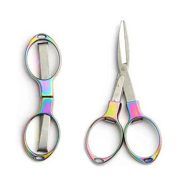 Rainbow folding scissors with pouch - 2