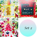 Weihnachtskugel-Sets, Kreuzstich-Sets, Ornamente-3