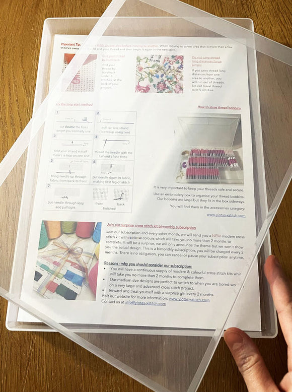 Kit de point de croix compté Joyeux Noël