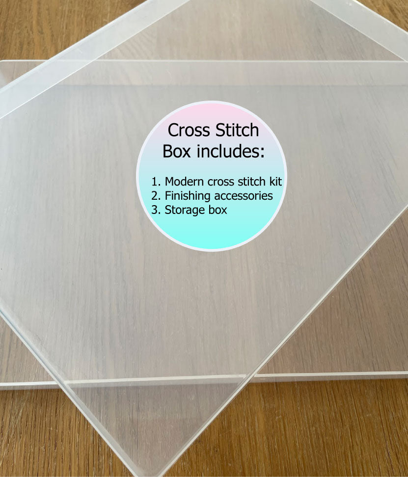 Cross stitch subscription box