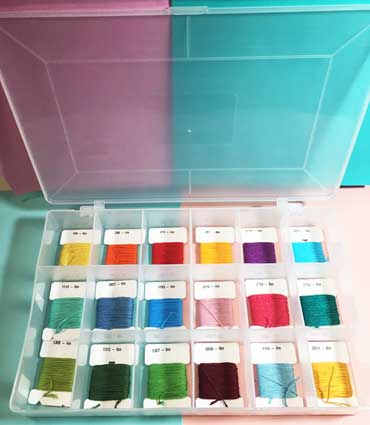 Kit de point de croix Labrador chocolat (v2)