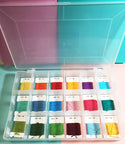 Watercolour goldfish modern cross stitch kit - 2