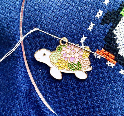 Schildkrötennadelhalter