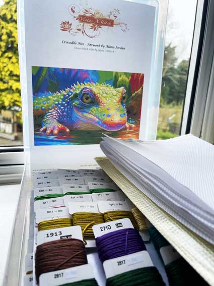 Unique modern cross stitch kits
