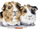 Guinea pigs cross stitch kit