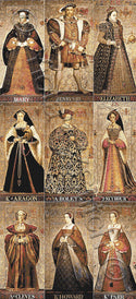 Henry VIII, wives and daughters (v2) giant cross stitch kit - 1