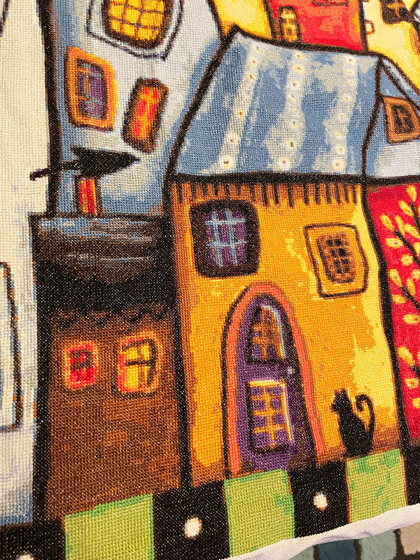 Metropolis modern city advanced modern cross stitch kit - 5