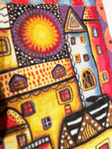 Metropolis modern city advanced modern cross stitch kit - 6