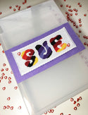 Name cross stitch kit with box - 5