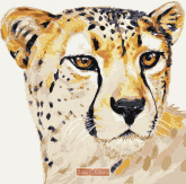 Cheetah No2 counted cross stitch kit - 1